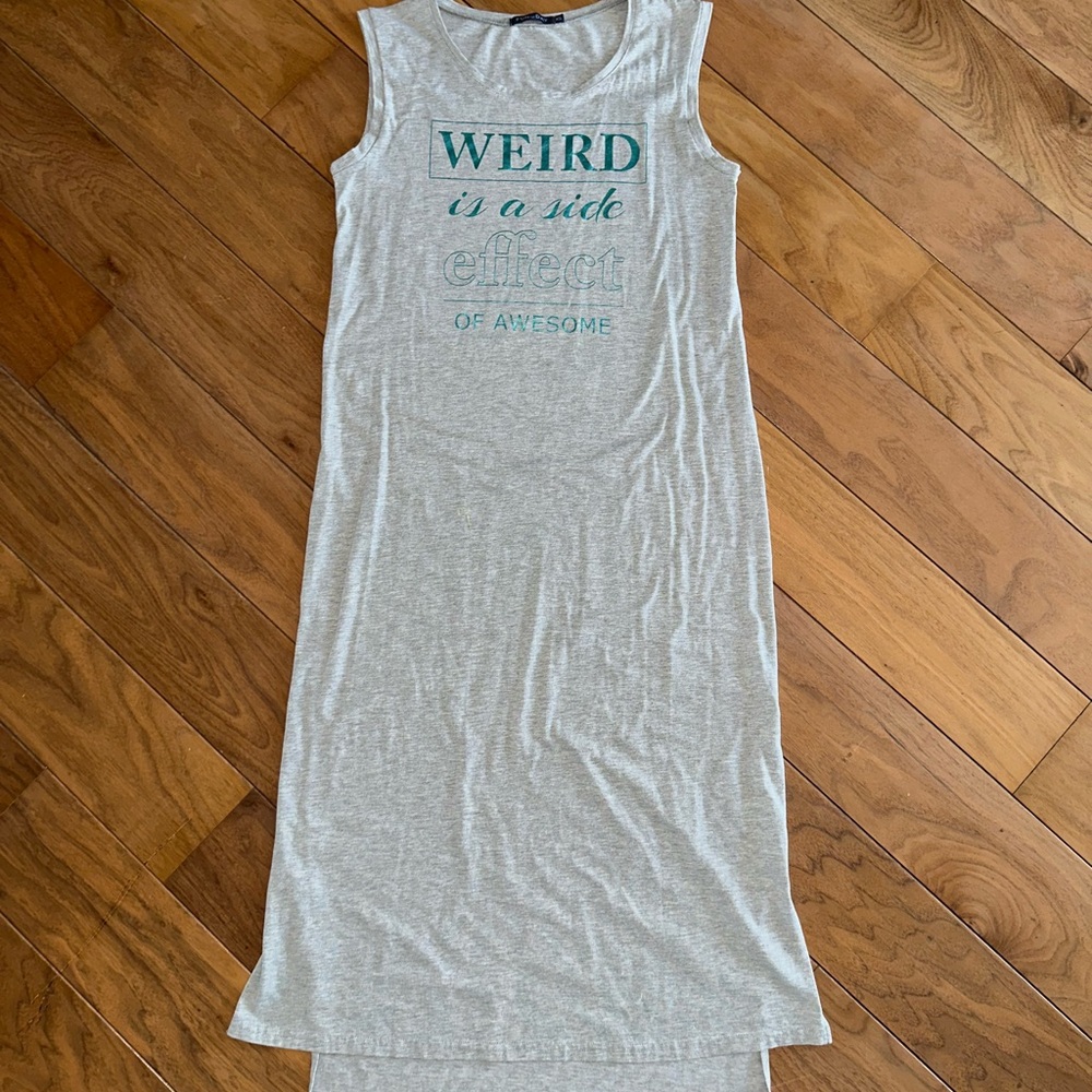 Fun Day Gray dress.